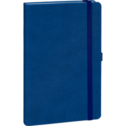 Realsystem Vivella 13 × 21 cm Dark blue vonalas notesz