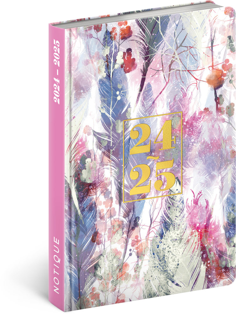 Realsystem Petito Feathers 2024/2025 11x17,5cm 18 hónapos naptár