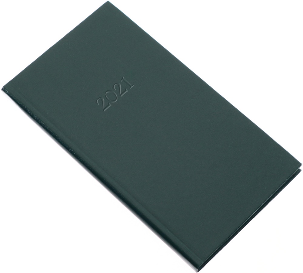 Realsystem 2025 Standard 5811-08 álló zöld zsebnaptár