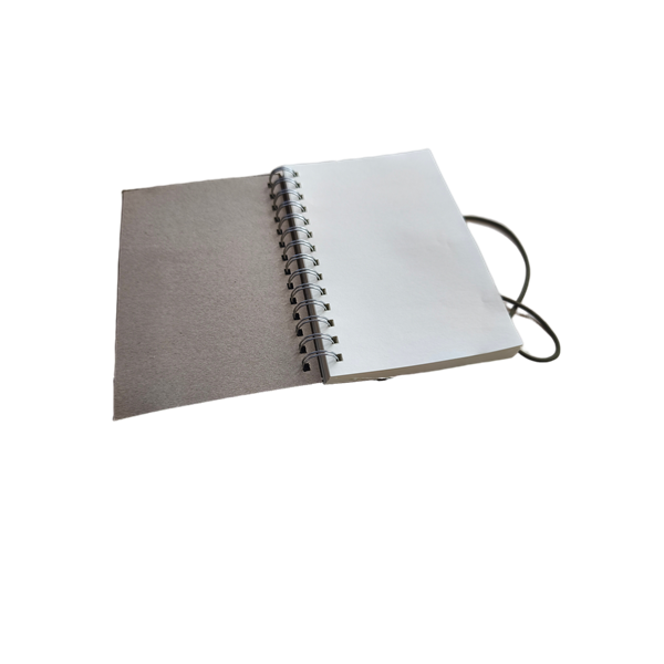 Realsystem Vintage barna bőr notesz