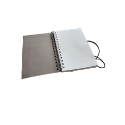 Realsystem Vintage barna bőr notesz