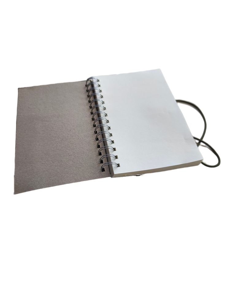 Realsystem Vintage barna bőr notesz