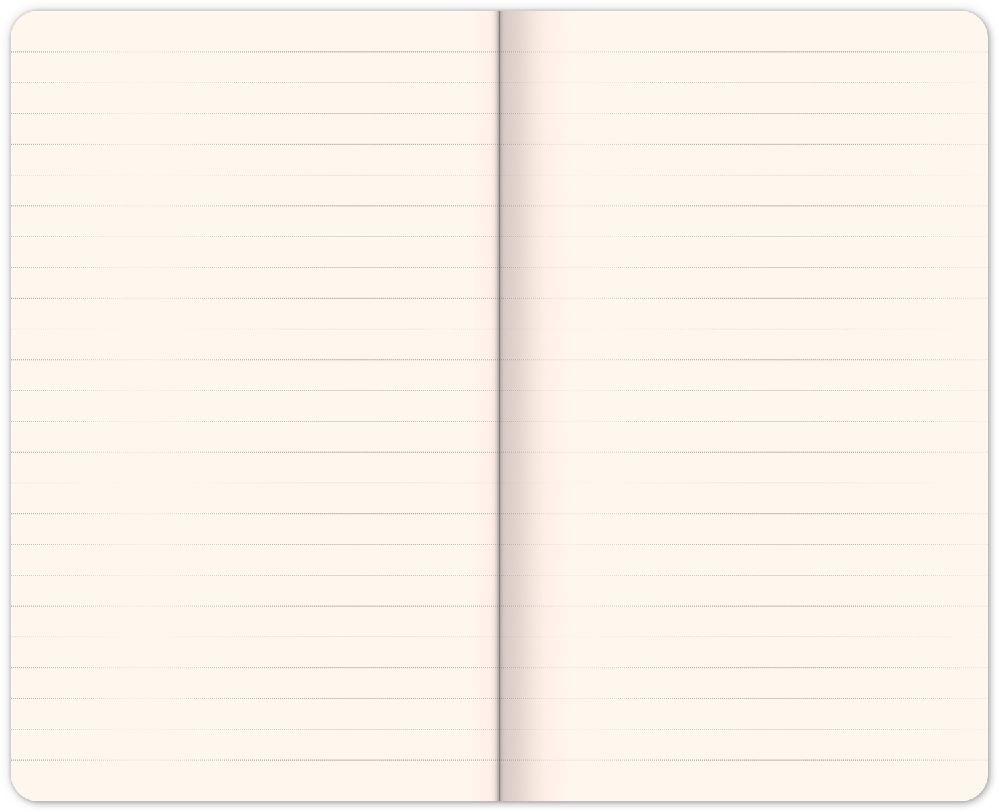 Realsystem Vivella 13 × 21 cm Blue vonalas notesz