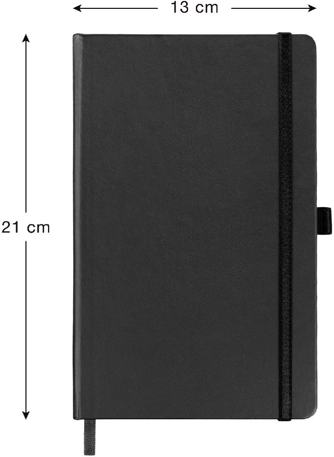 Realsystem Vivella 13 × 21 cm Blue vonalas notesz