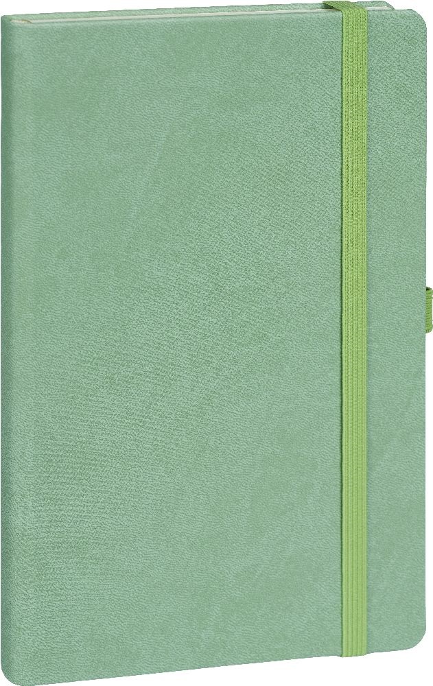 Realsystem Vivella 13 × 21 cm Green pontozott notesz
