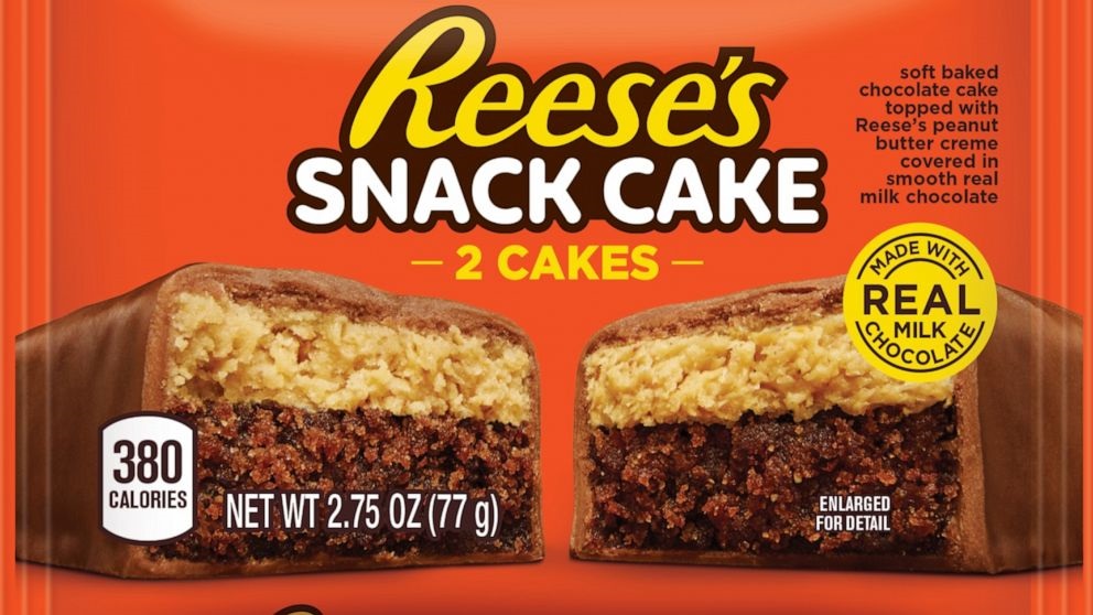 Reese`s Snack Cake 77g mogyoróvajas sütemény