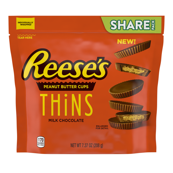 Reese`s Thins 208g mogyoróvajas csokoládé