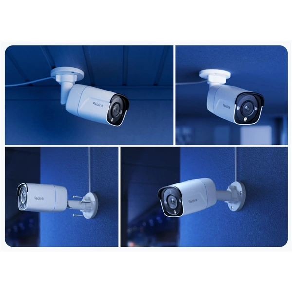Reolink RP-PCB8M/8MP/H265/2,8mm/IR30/Spotlight/beépített mikrofon/IP67/microSD/IP PoE csőkamera
