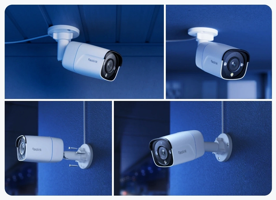 Reolink RP-PCB8M/8MP/H265/2,8mm/IR30/Spotlight/beépített mikrofon/IP67/microSD/IP PoE csőkamera