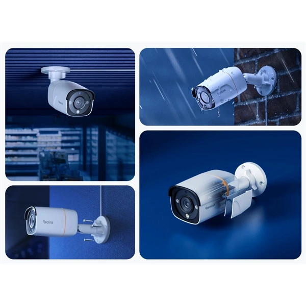 Reolink RP-PCB12M/12MP/H265/2,8mm/IR30/Spotlight/beépített mikrofon/IP67/microSD/IP PoE csőkamera