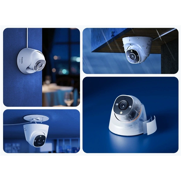 Reolink RP-PCT12M/12MP/H265/2,8mm/IR30/Spotlight/beépített mikrofon/IP67/microSD/IP PoE turret kamera