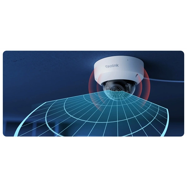 Reolink RP-PCV8MZ/8MP/H265/2,7-13,5mm/5x zoom/IR30/Spotlight/beépített mikrofon/IP67/microSD/IP PoE dom kamera