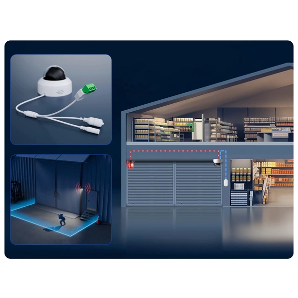 Reolink RP-PCV8MZ/8MP/H265/2,7-13,5mm/5x zoom/IR30/Spotlight/beépített mikrofon/IP67/microSD/IP PoE dom kamera