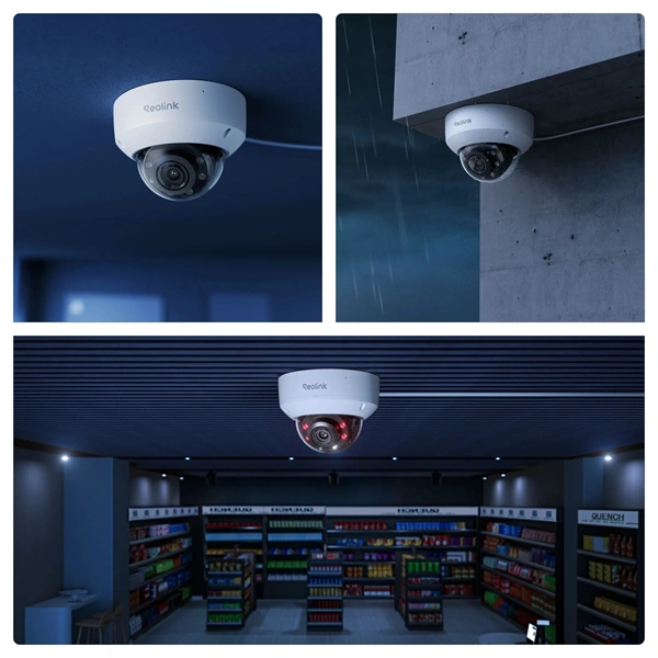 Reolink RP-PCV8MZ/8MP/H265/2,7-13,5mm/5x zoom/IR30/Spotlight/beépített mikrofon/IP67/microSD/IP PoE dom kamera