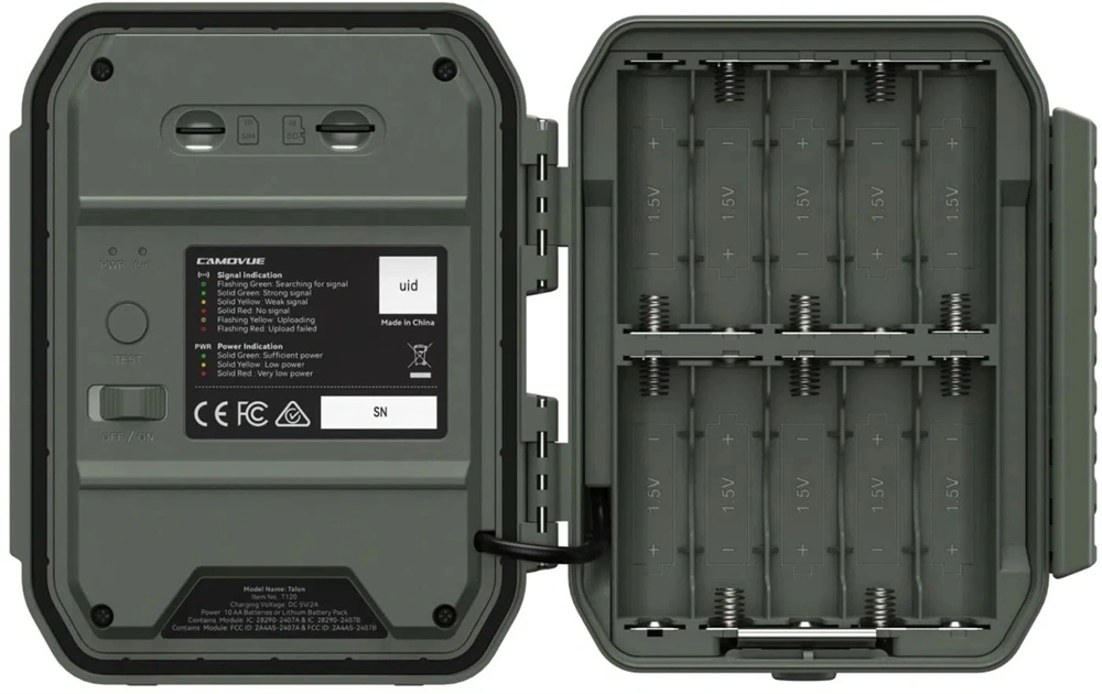 Reolink Talon Series T130/8MP/éjjellátó mód/4G/IP67 terepmintás kültéri kamera