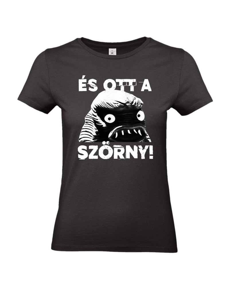 Retroshock Ott A Szörny női fekete L méretű póló