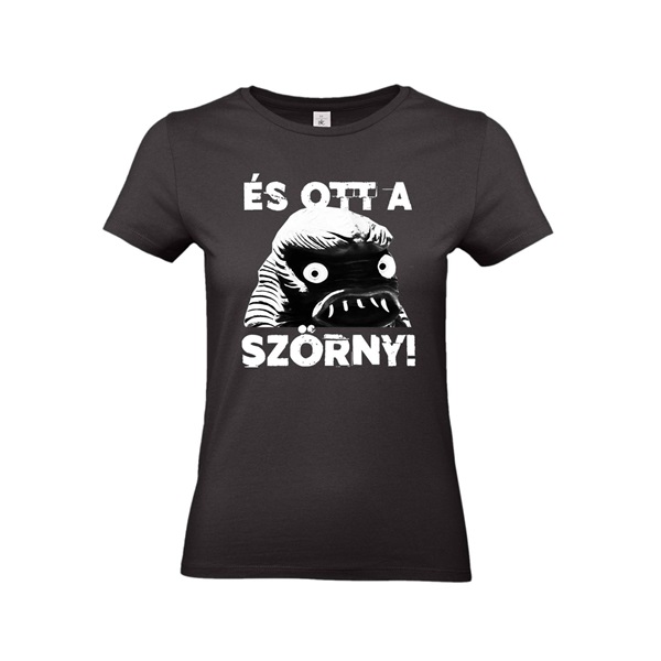 Retroshock Ott A Szörny női fekete XXL méretű póló