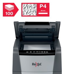 Rexel Optimum AutoFeed+ 100X konfetti automata iratmegsemmisítő
