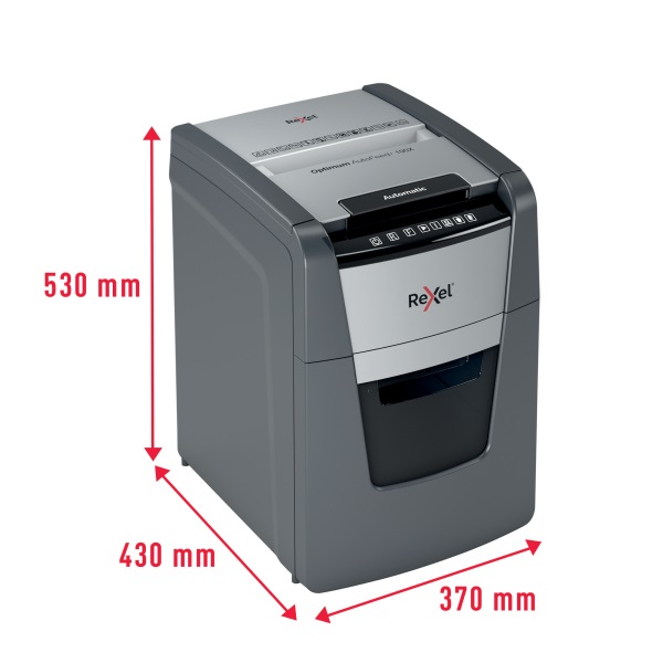 Rexel Optimum AutoFeed+ 100X konfetti automata iratmegsemmisítő