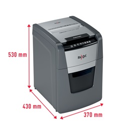 Rexel Optimum AutoFeed+ 100X konfetti automata iratmegsemmisítő