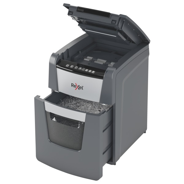 Rexel Optimum AutoFeed+ 100X konfetti automata iratmegsemmisítő