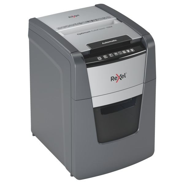 Rexel Optimum AutoFeed+ 100X konfetti automata iratmegsemmisítő
