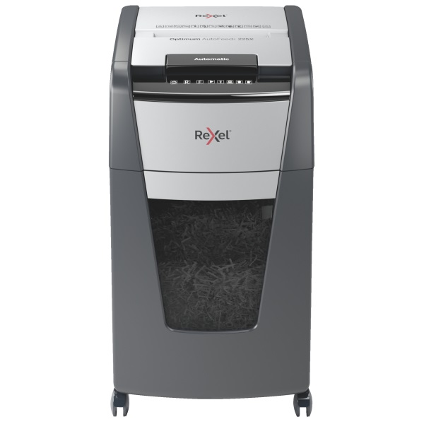 Rexel Optimum AutoFeed+ 225X konfetti automata iratmegsemmisítő