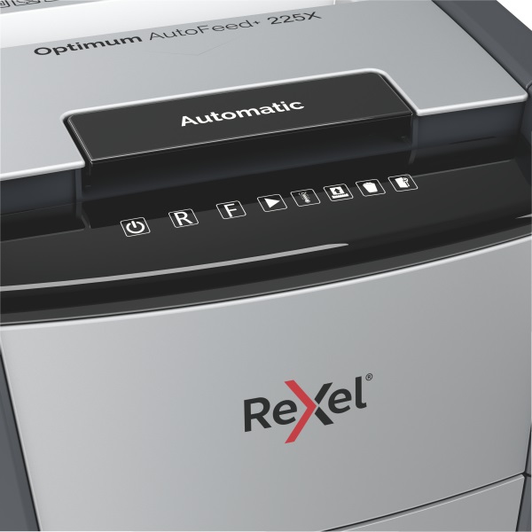 Rexel Optimum AutoFeed+ 225X konfetti automata iratmegsemmisítő