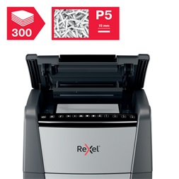 Rexel Optimum AutoFeed+ 300M mikrokonfetti automata iratmegsemmisítő