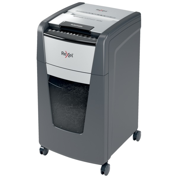 Rexel Optimum AutoFeed+ 300M mikrokonfetti automata iratmegsemmisítő