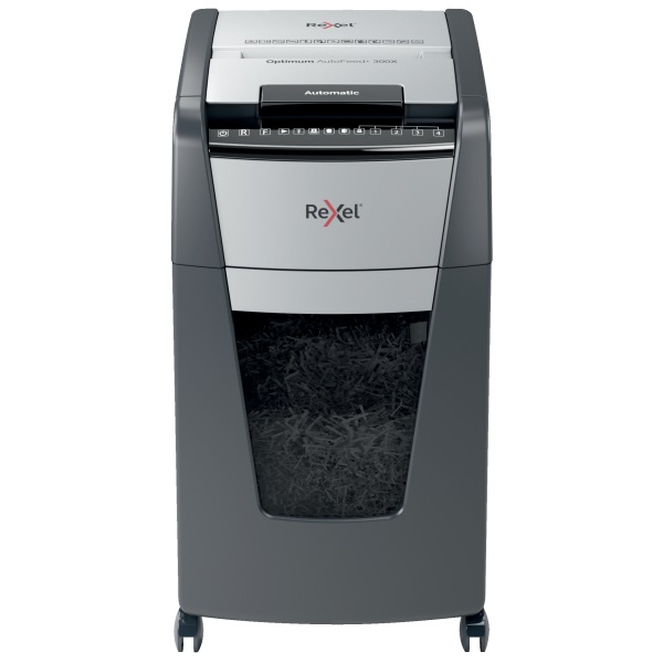 Rexel Optimum AutoFeed+ 300X konfetti automata iratmegsemmisítő