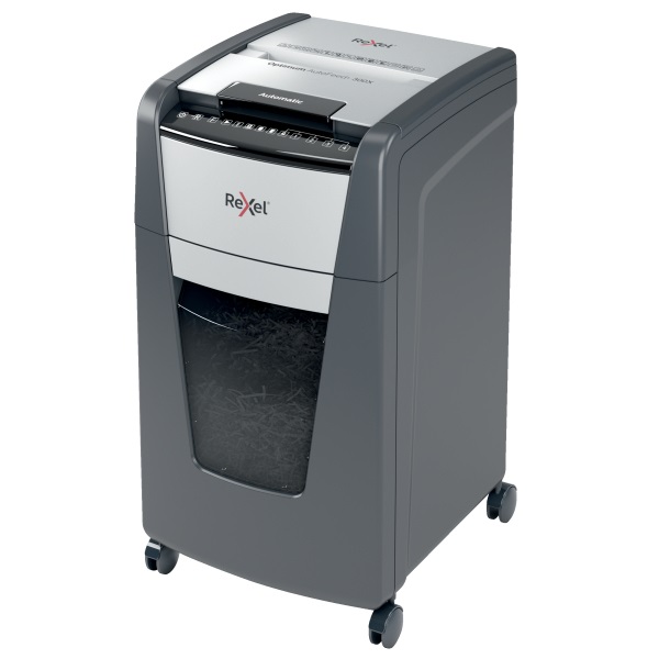 Rexel Optimum AutoFeed+ 300X konfetti automata iratmegsemmisítő