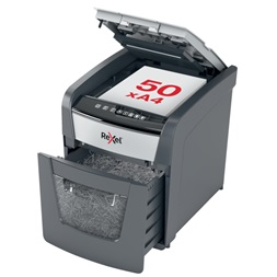 Rexel Optimum AutoFeed+ 50X  konfetti automata iratmegsemmisítő