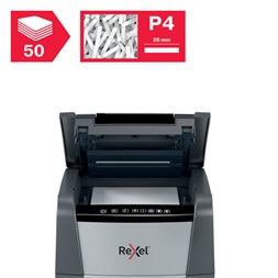 Rexel Optimum AutoFeed+ 50X  konfetti automata iratmegsemmisítő
