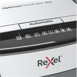 Rexel Optimum AutoFeed+ 50X  konfetti automata iratmegsemmisítő