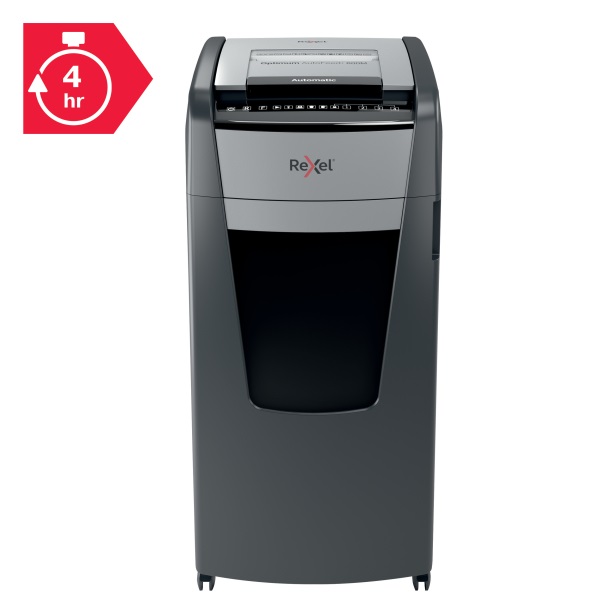 Rexel Optimum AutoFeed+ 600M mikrokonfetti automata iratmegsemmisítő