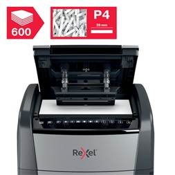 Rexel Optimum AutoFeed+ 600X konfetti automata iratmegsemmisítő