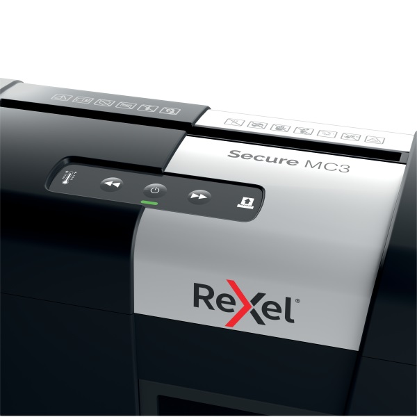 Rexel Secure MC3 Whisper-Shred mikrokonfetti iratmegsemmisítő