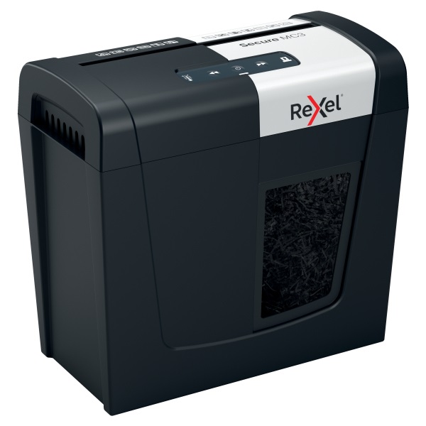 Rexel Secure MC3 Whisper-Shred mikrokonfetti iratmegsemmisítő