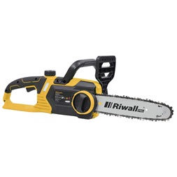 Riwall RACS 2520i SET 20 V szénkefe nélküli motorral akkumulátoros láncfűrész