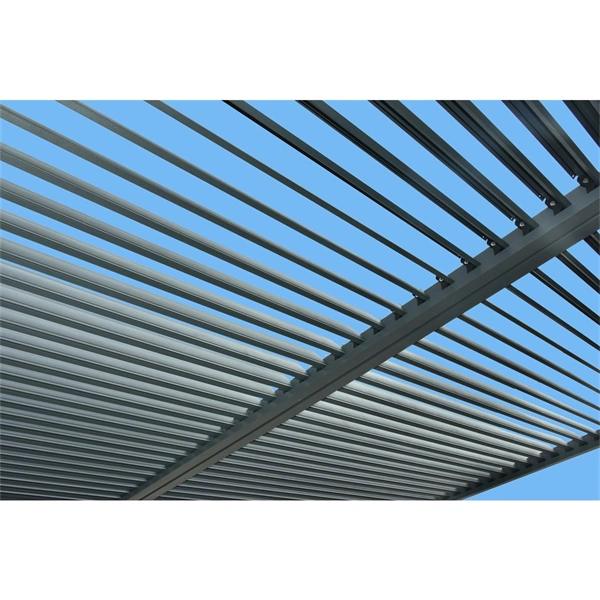 Riwall RMBP 13x10 Anthracite 4 x 3 m, antracit bioklimatikus alumínium pergola