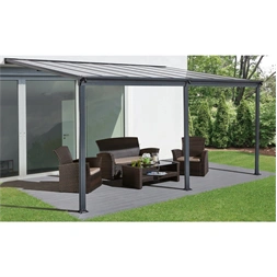 Riwall RMPP 16x10 Anthracite 5 x 3 m, antracit alumínium pergola