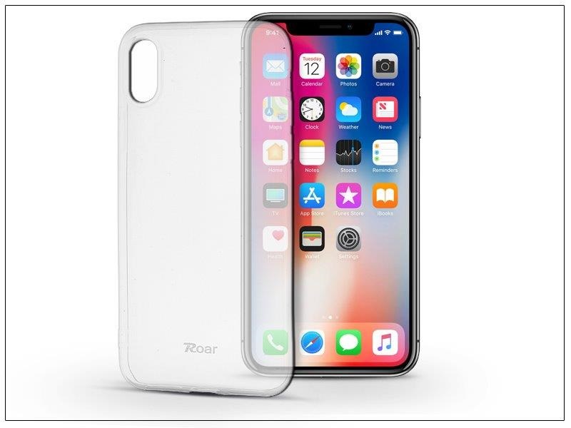 Roar KC0138 Roar All Day iPhone X/XS átlátszó szilikon tok