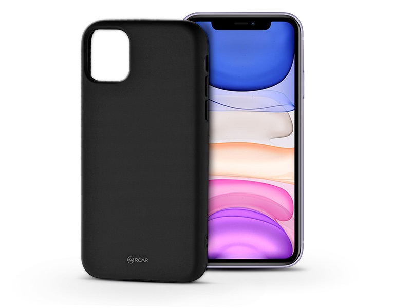 Roar KC0408 All Day iPhone 11 fekete szilikon védőtok