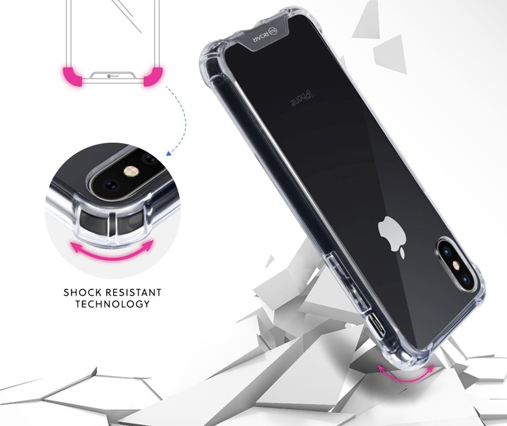 Roar KC0738 Armor Gel iPhone 13 Pro Max átlátszó ütésálló szilikon védőtok