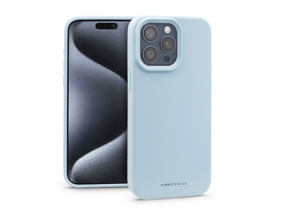 Roar KC0871 Apple iPhone 15 Pro Cloud Skin kék szilikon hátlap