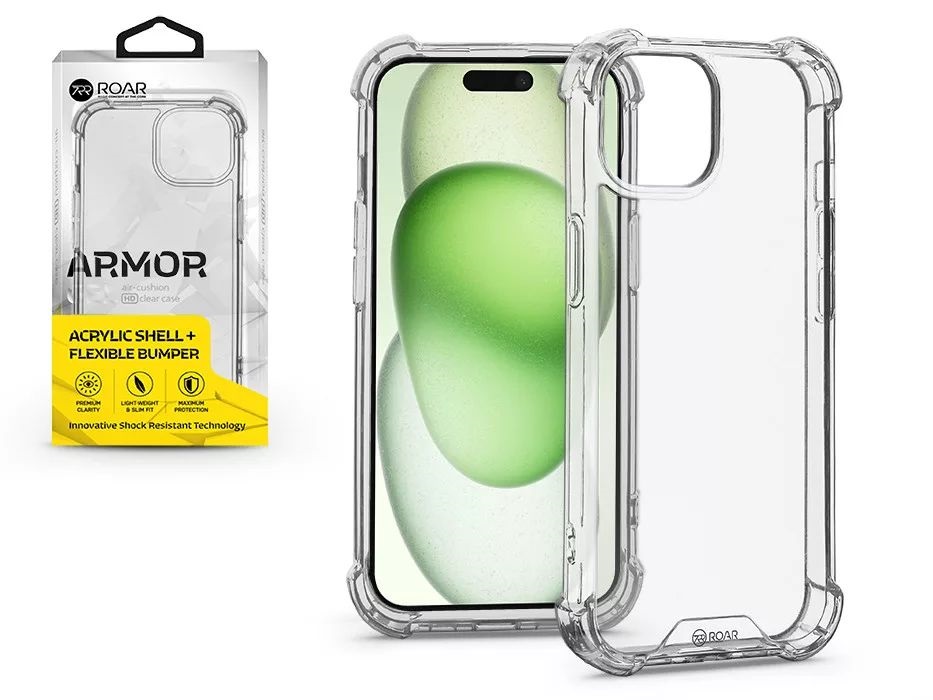 Roar KC247248 Apple Iphone 15 Plus Armor Gel átlátszó szilikon hátlap