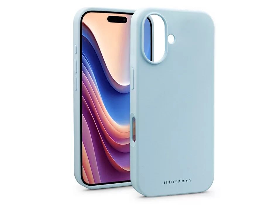 Roar KC311154 Cloud Skin Apple iPhone 16 Plus kék szilikon hátlap