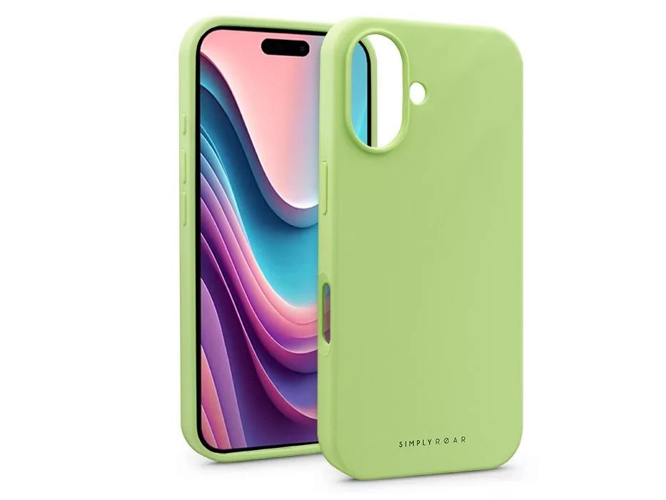 Roar KC311772 Cloud Skin Apple iPhone 16 zöld szilikon hátlap