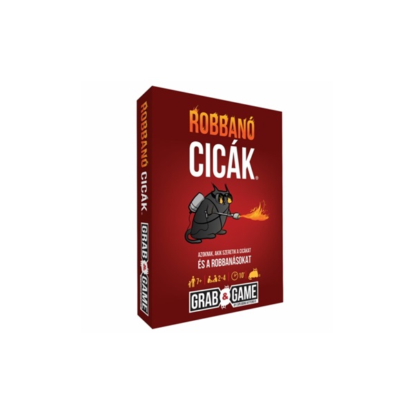 Robbanó cicák – Mini társasjáték
